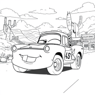 Boky: Auta – Mater amin’ny asany ao Radiator Springs
