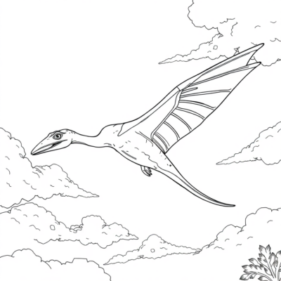 Bokikely: Dinosara – Pteranodon manidina any amin’ny lanitra