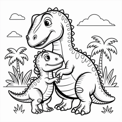 Aina miloko: Dinosoro – Dinosoro kely dia manakaiky an’i mama