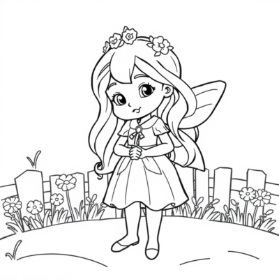 Koloarovana: Ho an’ny ankizy 4-5 taona – Koloarovana iray misy endrika avy amin’ny angano