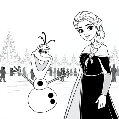 Fandaharana: Elsa sy Olaf amin’ny lisitra