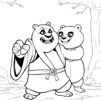 Fandrika: Kung Fu Panda – Maitre Shifu manao an’i Po