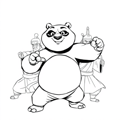 Boky: Kung Fu Panda – Po mifanentana amin’ny mpampianatra Kung Fu
