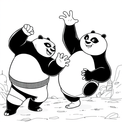 Kolorovany: Kung Fu Panda – Po mamorona amin’ny Tai Lung