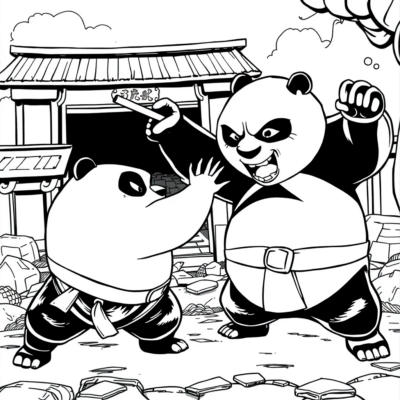 Lokoina: Panda Kung Fu — Ady hiady amin’ny mpampiofana