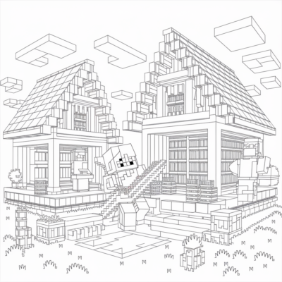 Minecraft – Tanàna misy mpanao fanamboarana sy tranomboky