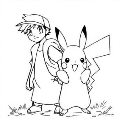 Boky: POKEMONY – Ash sy Pikachu vonona hiady