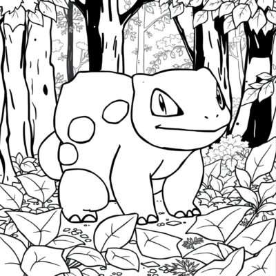 Boky: POKEMONY – Bulbasaur amin’ny ala miaraka amin’ny ravina
