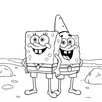 Sary: SpongeBob – Patrick sy SpongeBob ao amoron-dranomasina