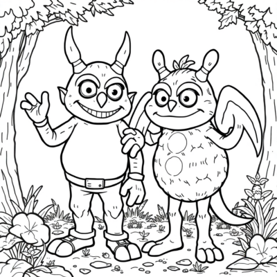 Bolek sy Lolek coloring book