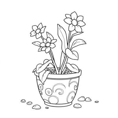 Coloring Book: vilany amin’ny ankizy