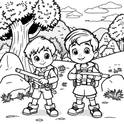 Coloring book: games for 3-year-old children coloring pages