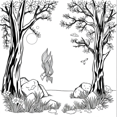 Coloring book: color games and drawings