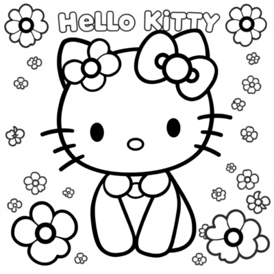 Hello Kitty Boky sy loko