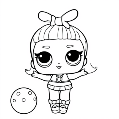 Sary sary amin’ny pirinty LOL Surprise