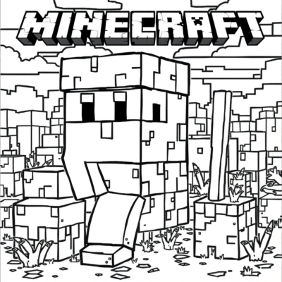 Sary fikasana Minecraft azo atao pirinty