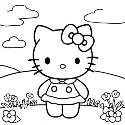 Dokoleta: dokoletan ho an’ny ankizy ho printy hello kitty