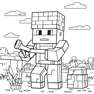 Boky miloko: boky miloko ho an’ny ankizy minecraft