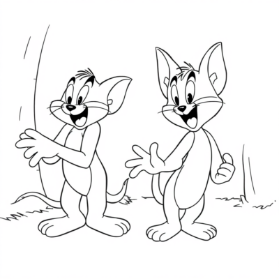 Boky sary: boky sary ho an’ny ankizy Tom sy Jerry