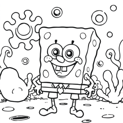 Fanomezam-poko misy SpongeBob