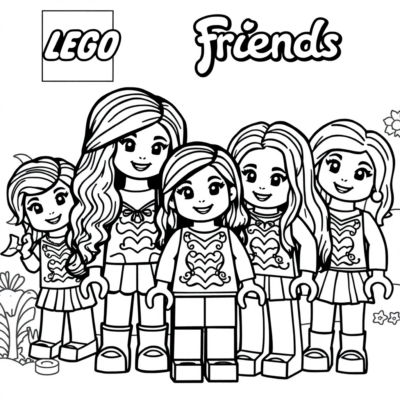 Boky Lego Friends