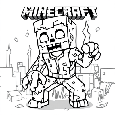 Kôlôrôwanky Minecraft Zombie