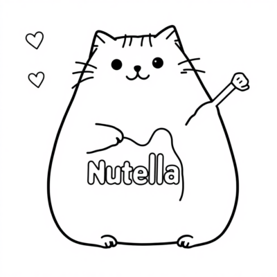 Pusheen Nutella Lokoala
