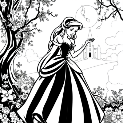 Fandaharana: cikitra momba an’i Cendrillon ho an’ny ankizy