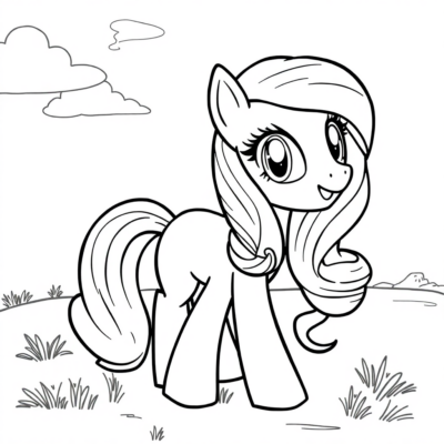 Coloring: my little pony coloring books