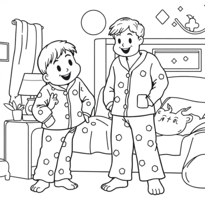 Pidžamersi: Malowanki Przygodowe