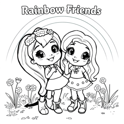 Boky miloko: rainbow friends boky miloko
