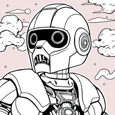 Robot coloring