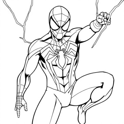 Spider-Man Coloring Books for Print