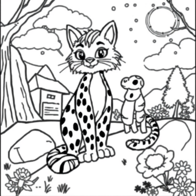 Coloring book: fananganana izao tontolo izao boky hosodoko ho an’ny ankizy