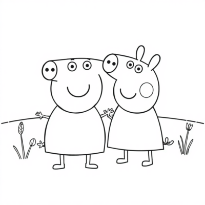 Peppa Pig Coloring Book no mg