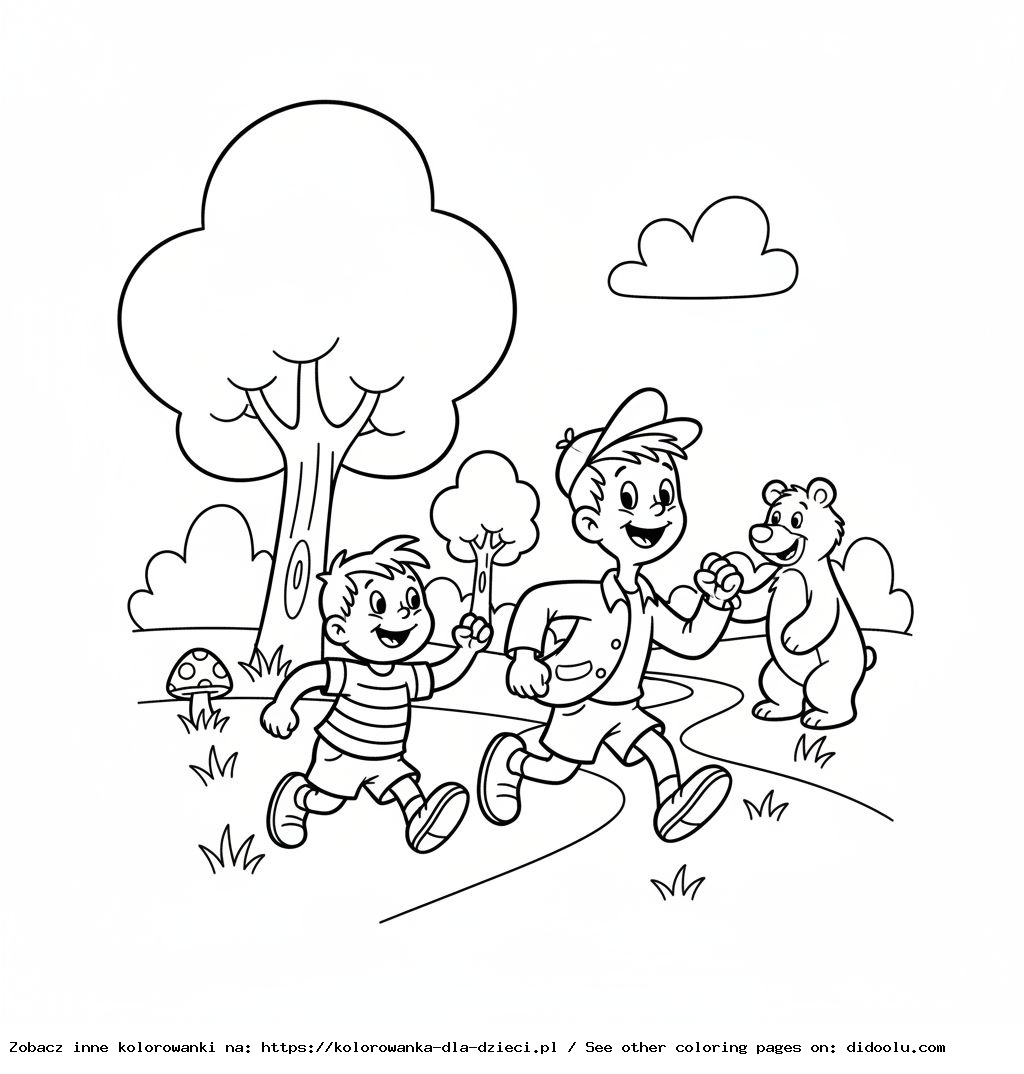 Bolek sy Lolek coloring book