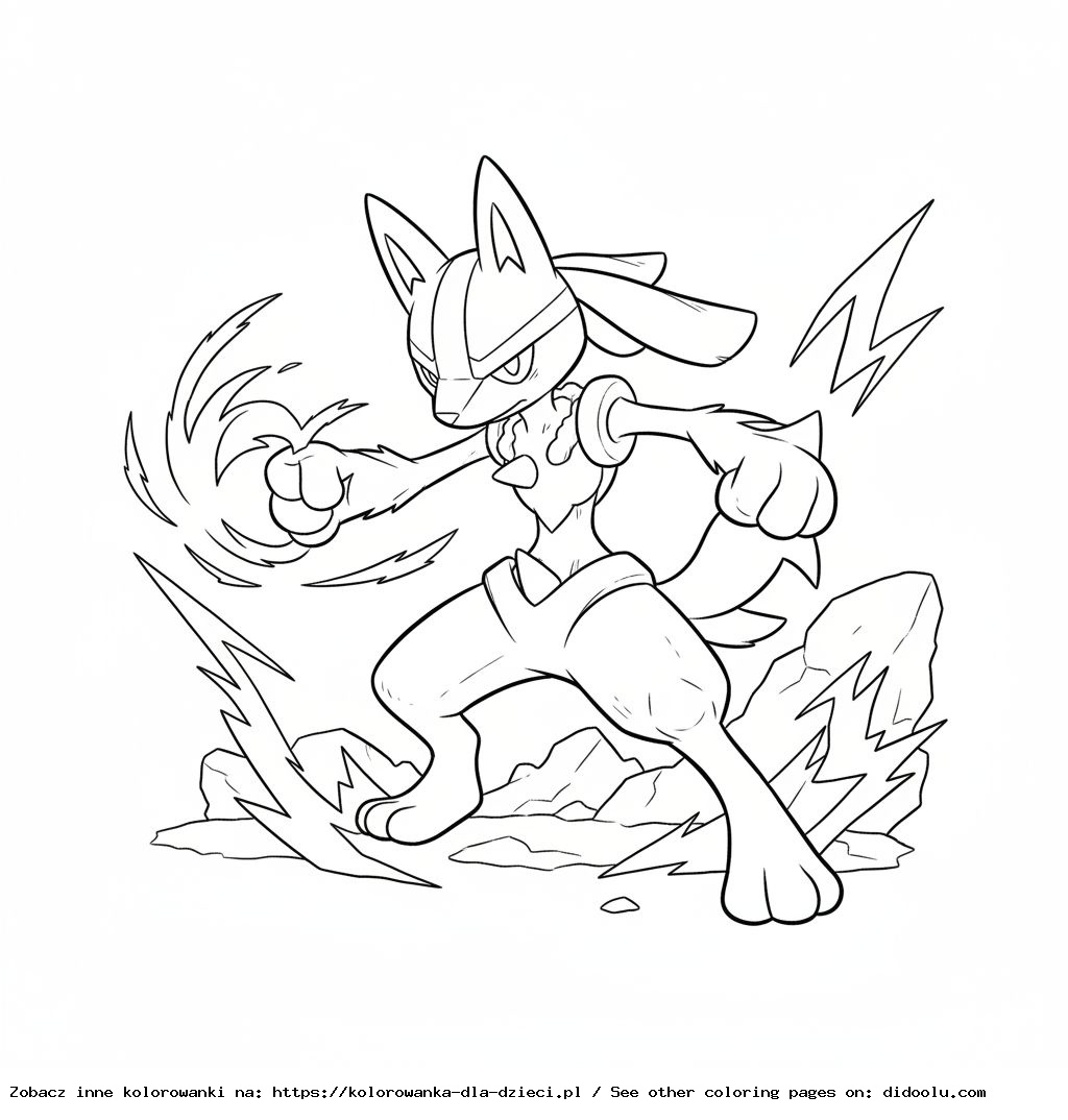 Boky: POKEMONY – Lucario amin’ny toerana miaramila