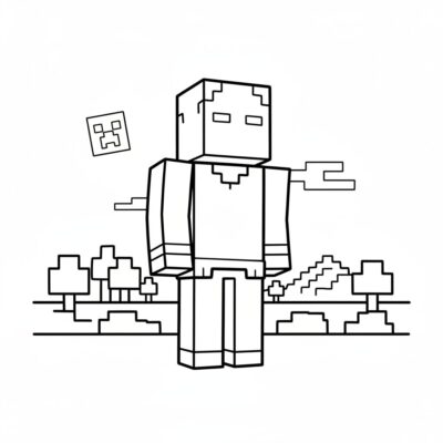 Boky Minecraft Herobrine