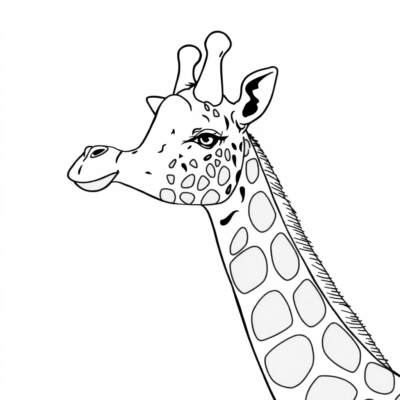 Giraffe Colorings