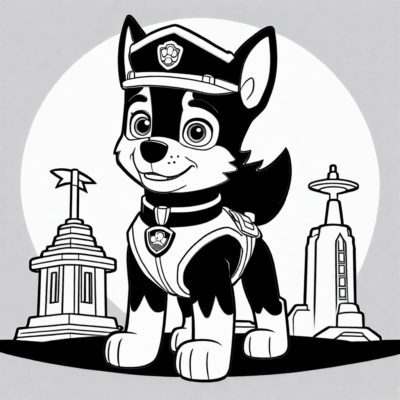 loko-manga Skye avy Paw Patrol