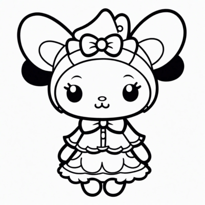 kuromi my melody loko-pirinty