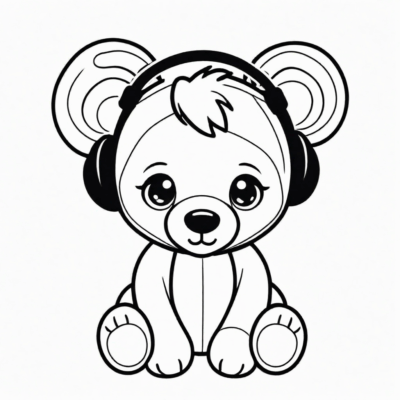 misy ushatak kolorovanki