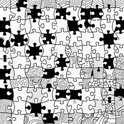puzzle kolorowanki