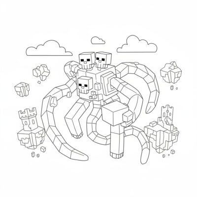 loko rehefa Minecraft Wither Storm