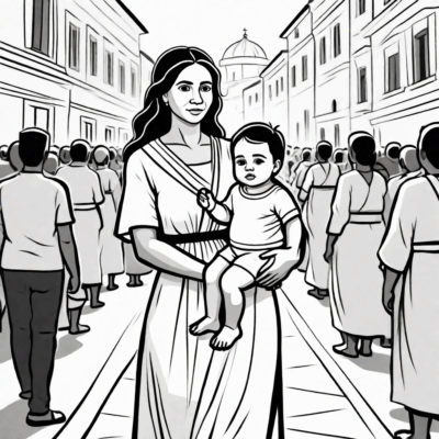 Reny iray amin’ny zanany mandray anjara amin’ny fivoriana