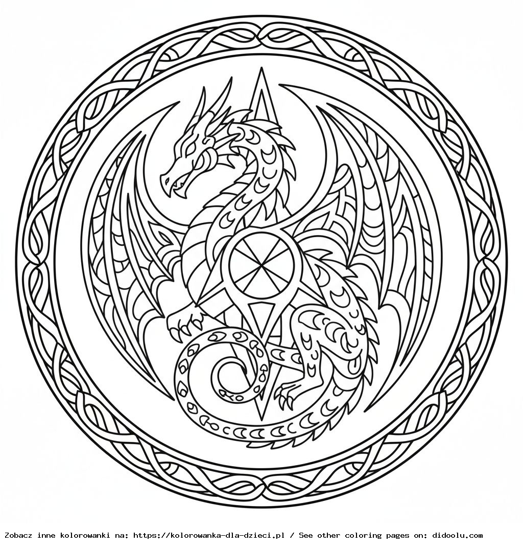 drakona sary colorina ho an’ny lehibe