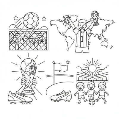 Kolorovanka “Mundial”