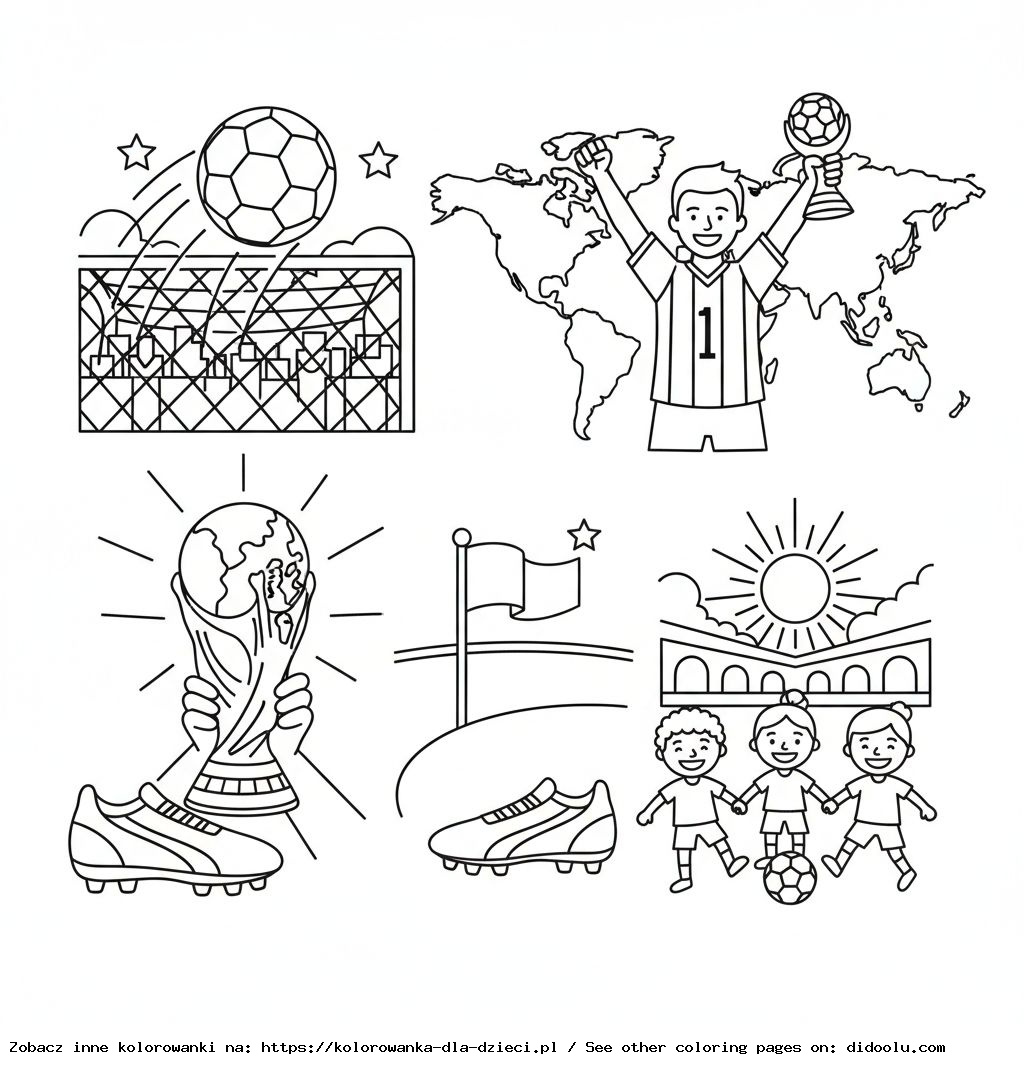Kolorovanka “Mundial”